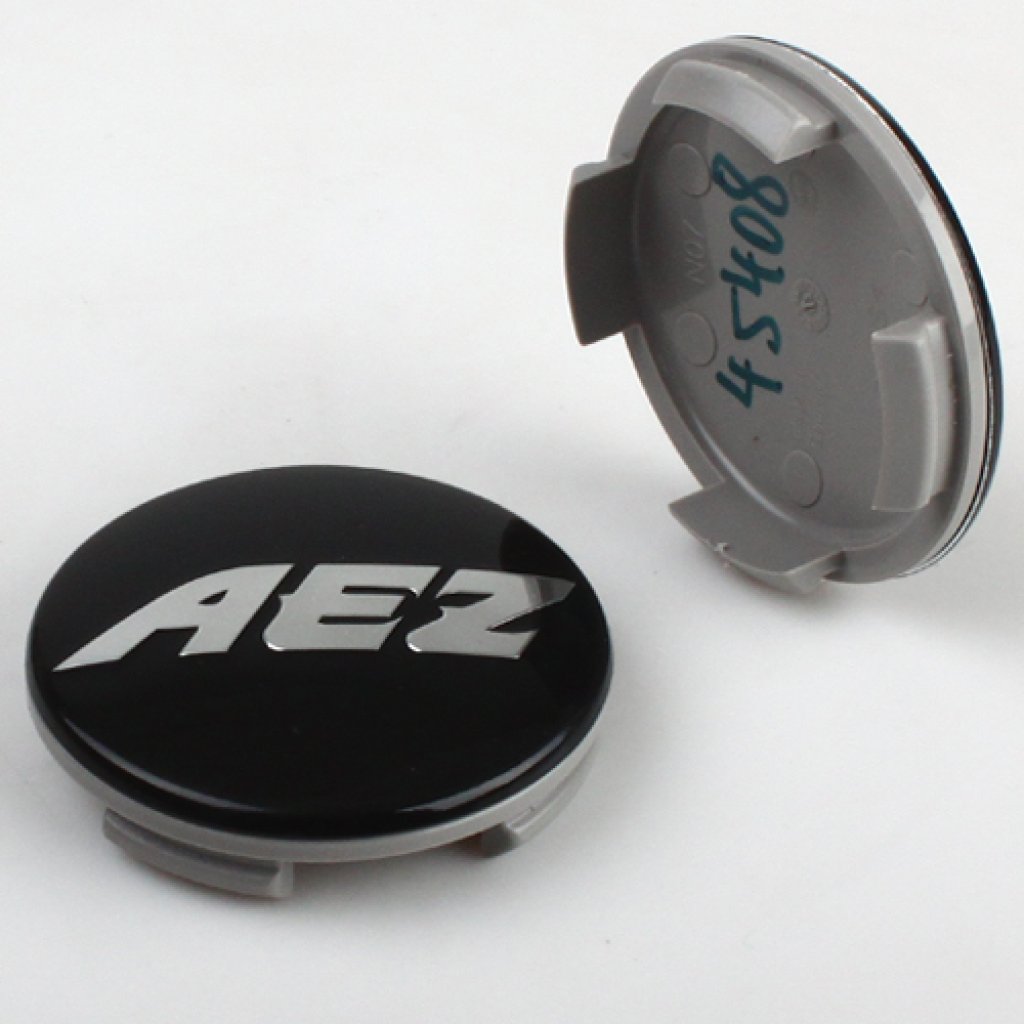 krytka průměr 56/60mm(vnitřní,vnější) plast AEZ černá lesklá (ZA1318B), úchyt 2mm