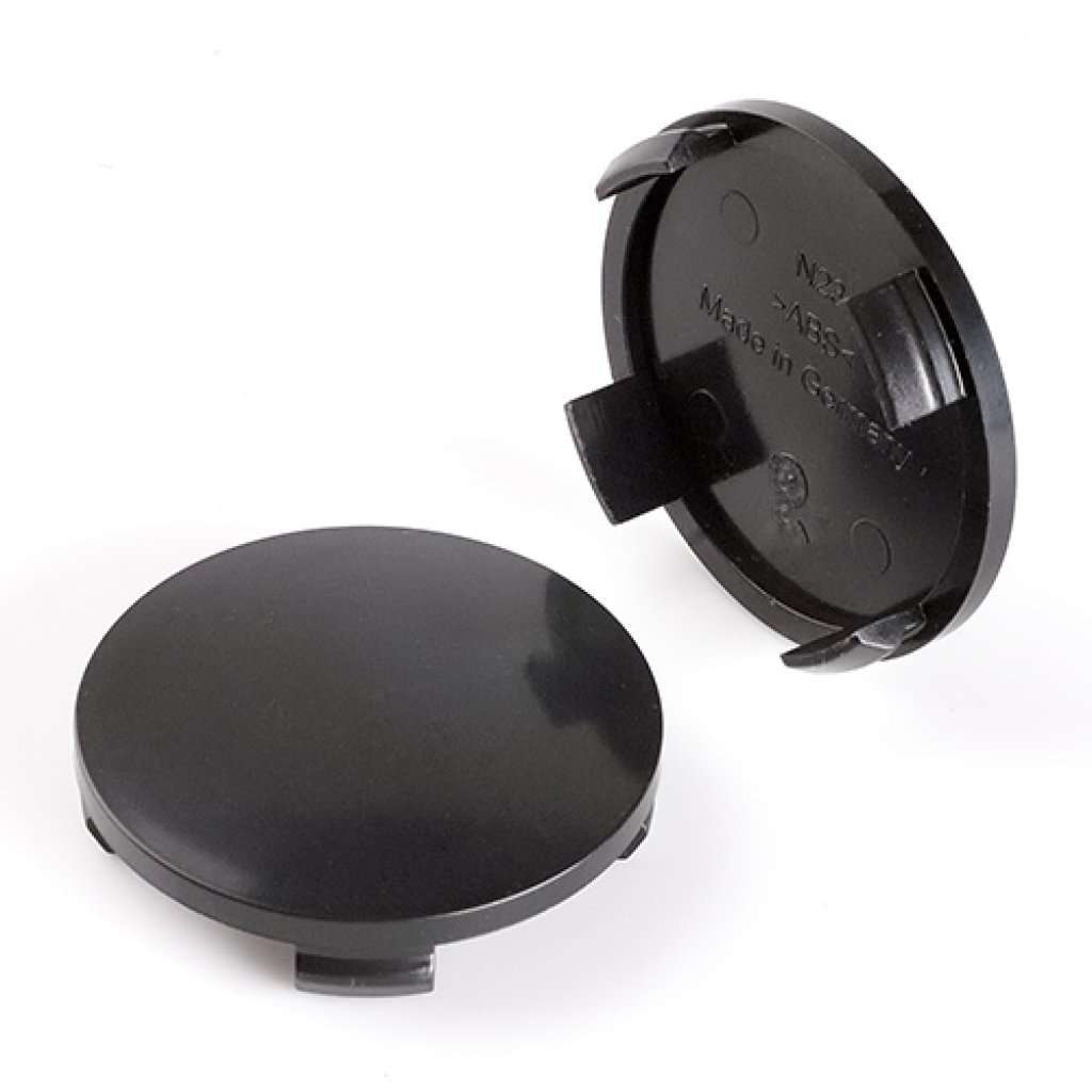 Krytka průměr 56/60mm(vnitřní,vnější) plast bez loga černá Alutec, ATS, Rial, Anzio (N23S)