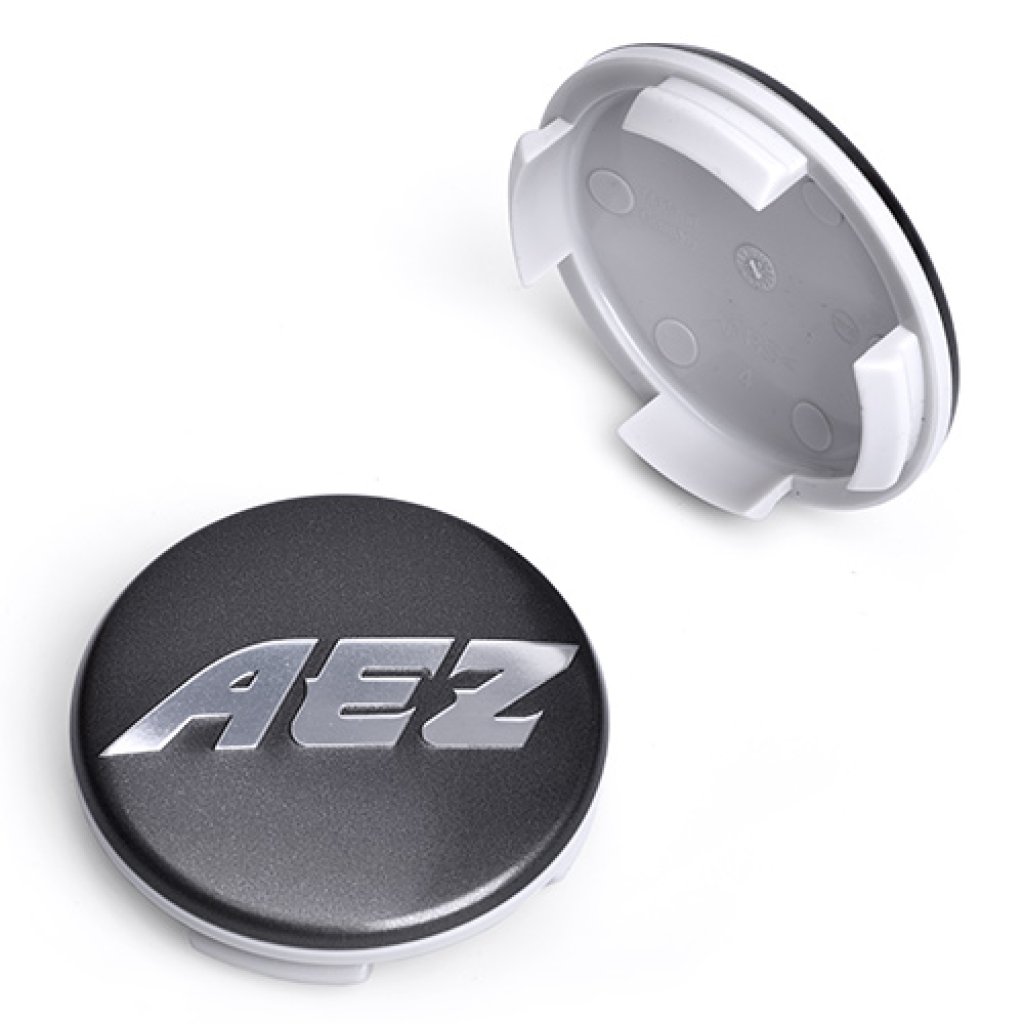 krytka průměr 56/60mm(vnitřní,vnější) plast, logo AEZ gunmet (ZA1318K) úchyt 2mm