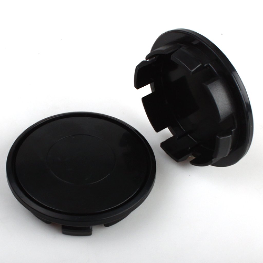 Krytka průměr 56/65mm (vnější), VW(CS65-VW)(C26) černá plast, bez loga, úchyt 4mm