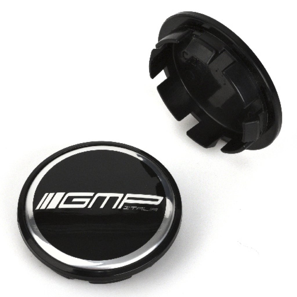 krytka průměr 56/65mm (vnitřní,vnější) GMP C26(C.26) plast černý, černé logo, úchyt 4mm