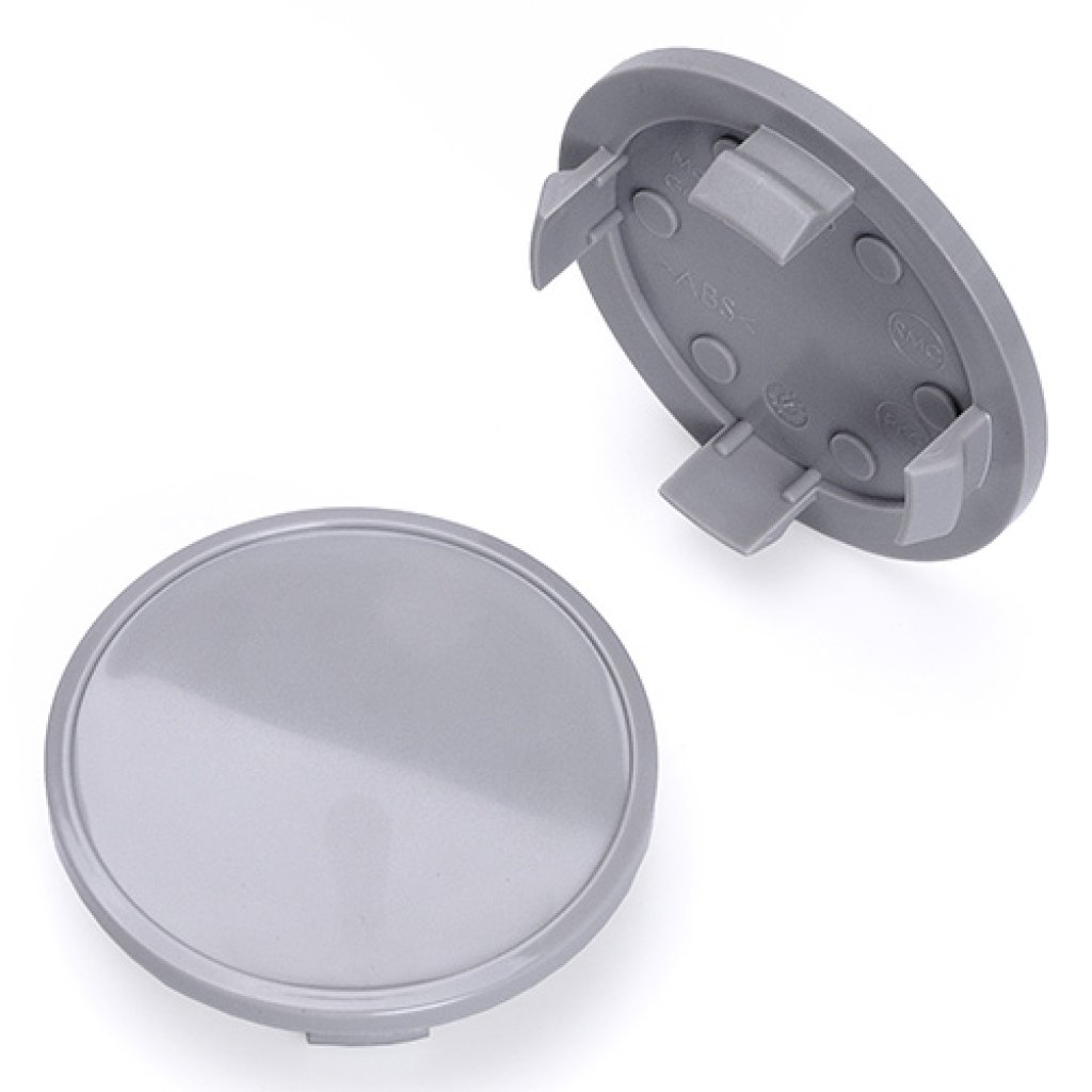 Krytka průměr 56/66mm(vnitřní,vnější) plast šedá bez loga Volkswagen (V66G), úchyt 4mm