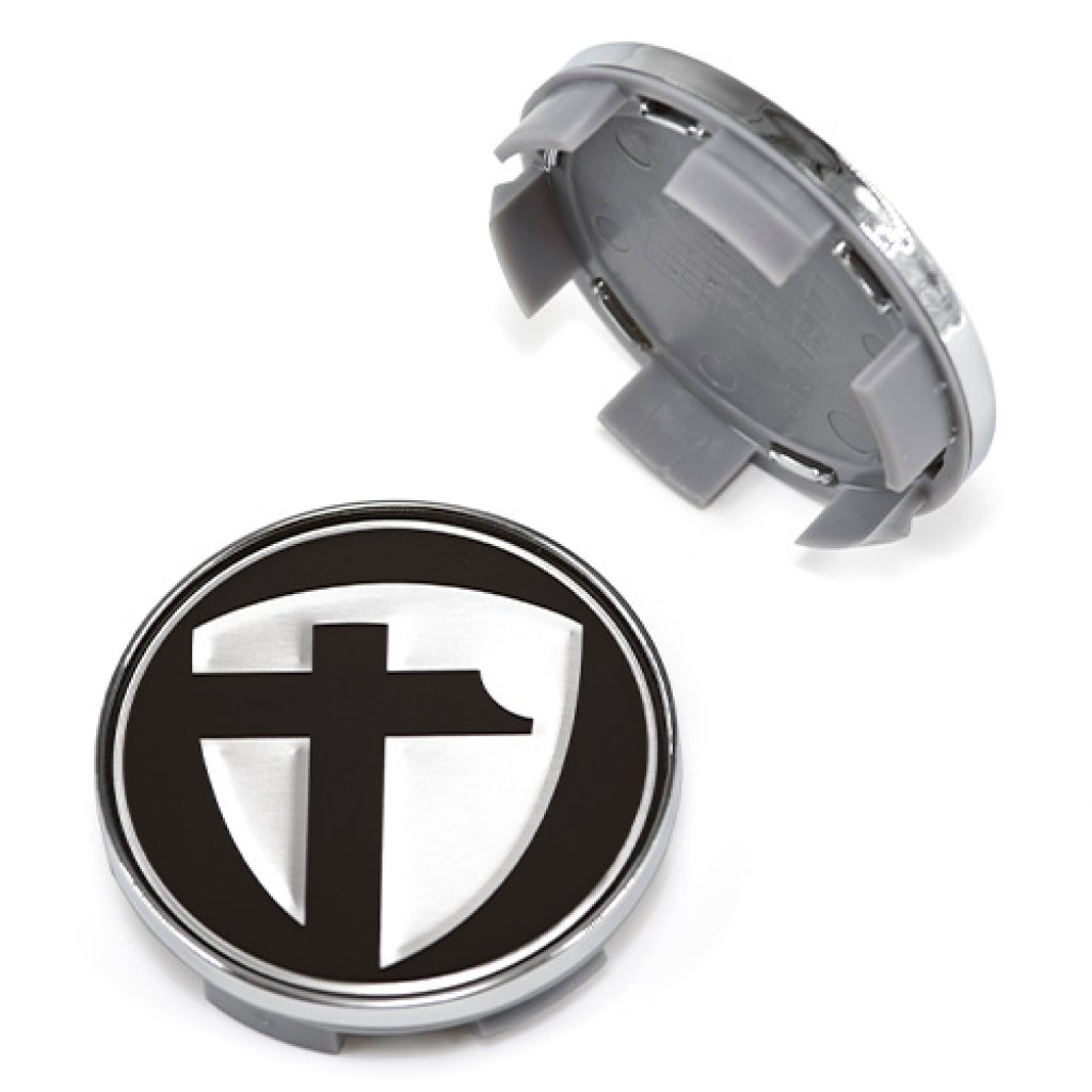 krytka průměr 57/60mm(vnitřní,vnější)(LZ089) Tomason stříbrné logo,stříbr.okraj, úchyt 3mm