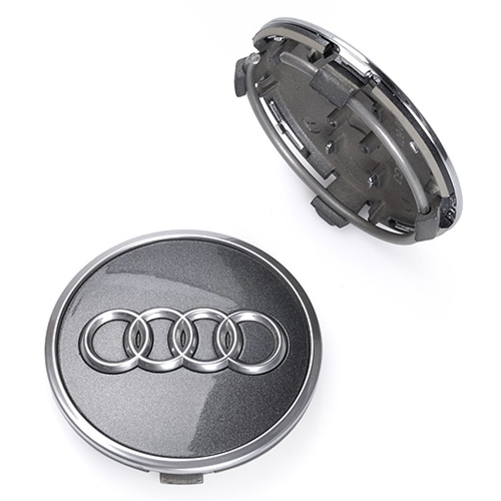 krytka průměr 58/61mm (vnitřní,vnější) (8WO601170 JG3) original Audi, šedá, úchyt 2mm
