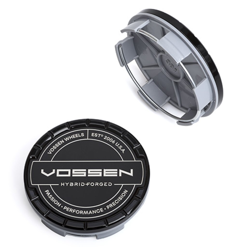 krytka průměr 59/64mm (vnitřní,vnější) Vossen Billet sport, černá černý okraj, úchyt 5mm