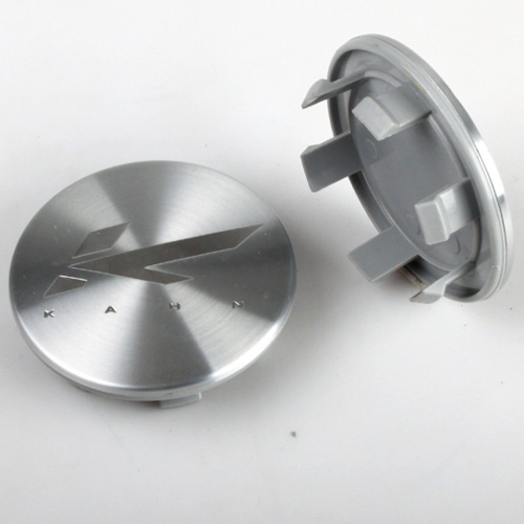 krytka průměr 60/76mm(vnitřní.vnější) Kahn, stříbrné, úchyt 7,5mm