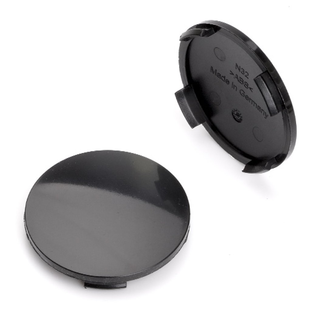Krytka průměr 61/64mm(vnitřní,vnější) černá bez loga Alutec, ATS, Anzio, Rial (N32S)