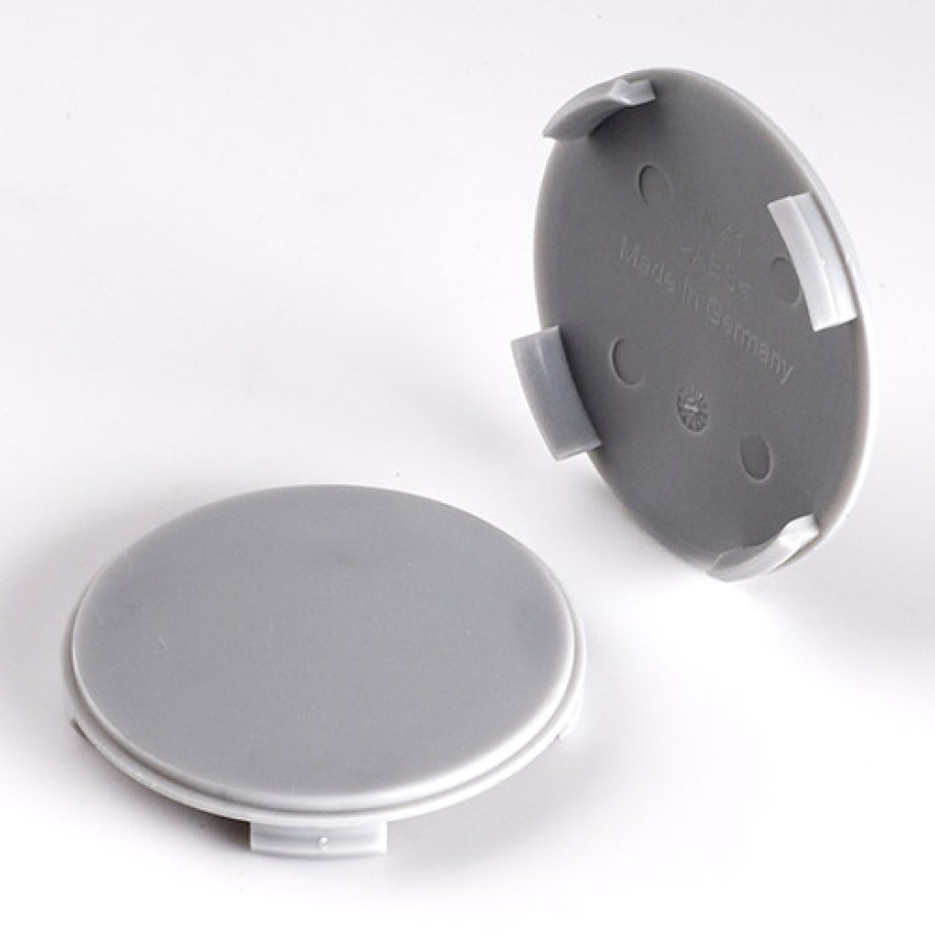 Krytka průměr 61/64mm(vnitřní,vnější) šedá bez loga Alutec, ATS, Anzio, Rial (N41G)