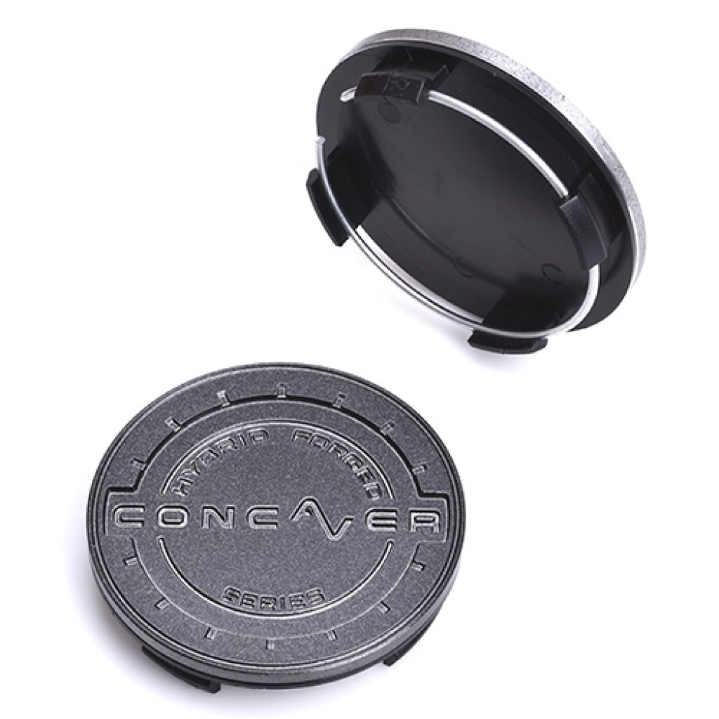 Krytka průměr 62/68mm (vnitřní,vnější) Concaver (CAP-CVR-CG) Carbon Graphite, úchyt 4mm