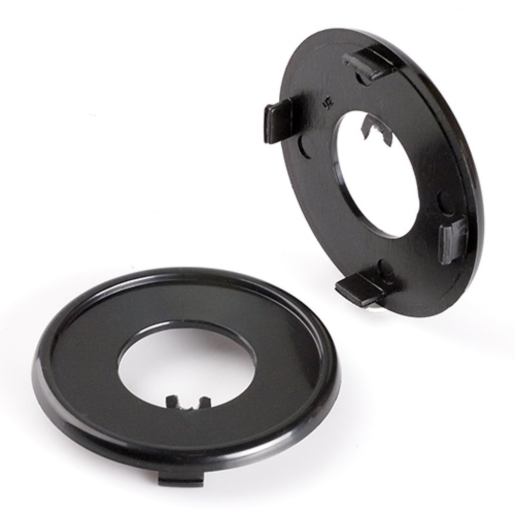 Krytka průměr 63/70mm(vnitřní,vnější) plast černá bez loga SCHMIDT (U2S), úchyt 4mm