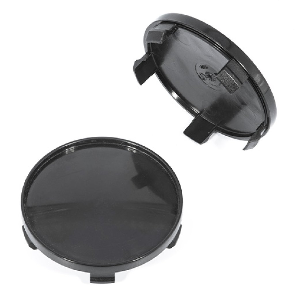 krytka průměr 65/68mm(vnitřní,vnější)(B67S) BMW plast černá na original kola, úchyt 4mm