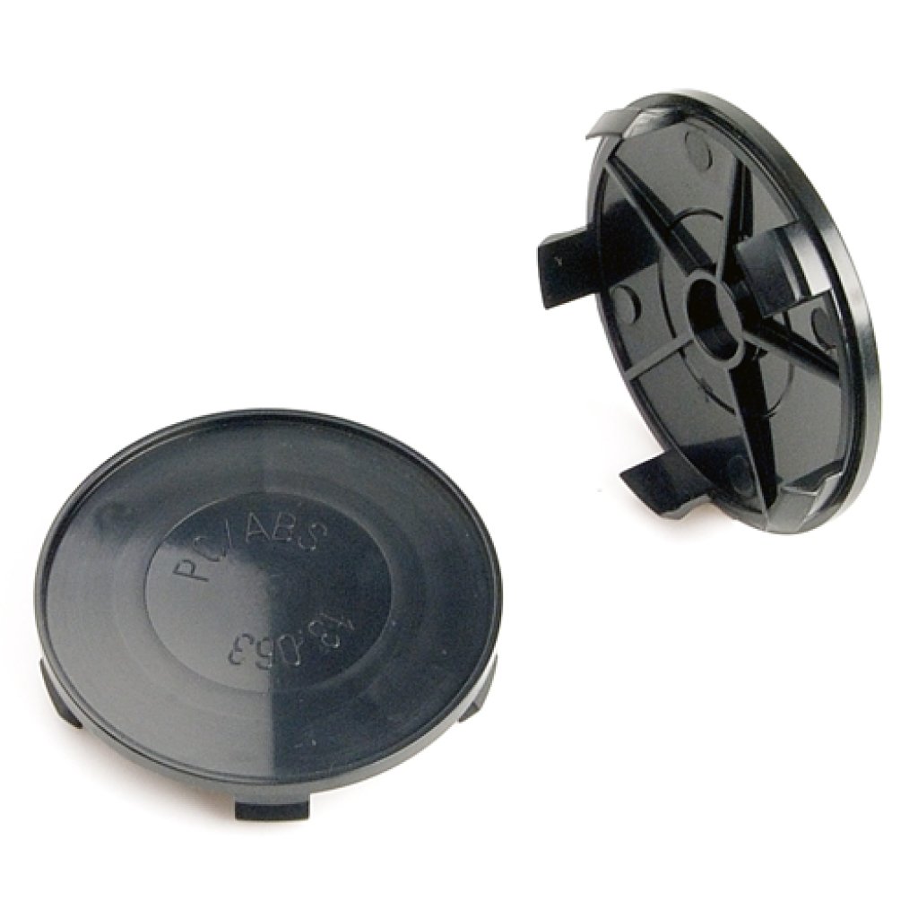krytka průměr 65/68mm(vnitřní,vnější)(CS68-BMW) BMW plast černá, na orig.kola,úchyt 4mm