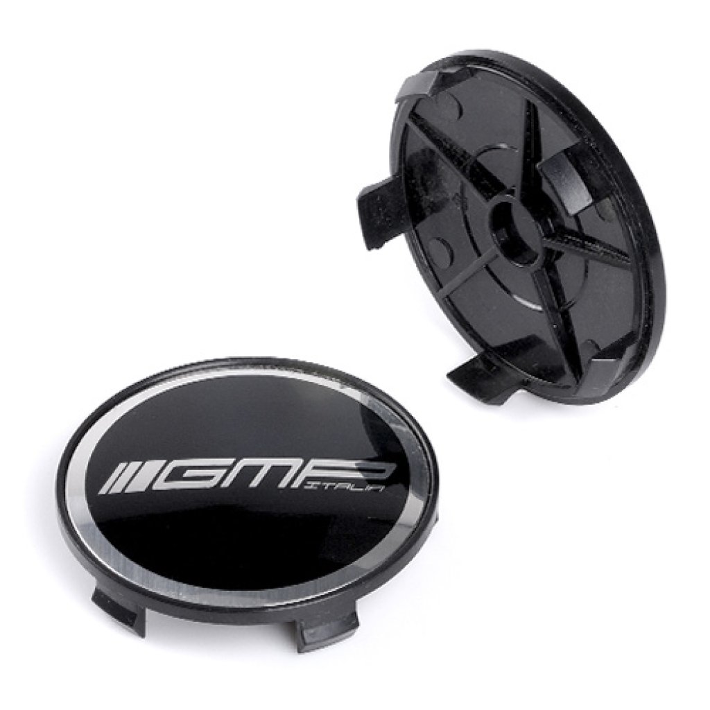 krytka průměr 65/68mm (vnitřní,vnější) GMP NT29,černá lesklá, na disky BMW, úchyt 4mm