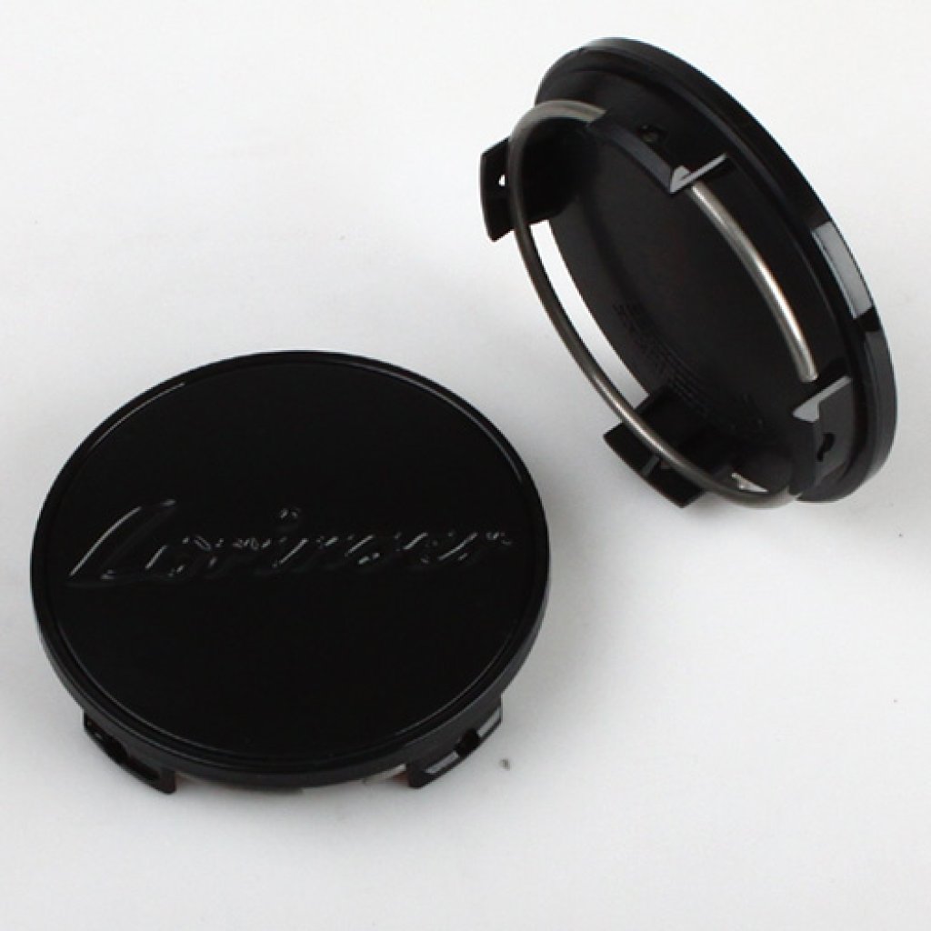 krytka průměr 69/75mm(vnitřní,vnější) Lorinser černá, úchyt 6mm