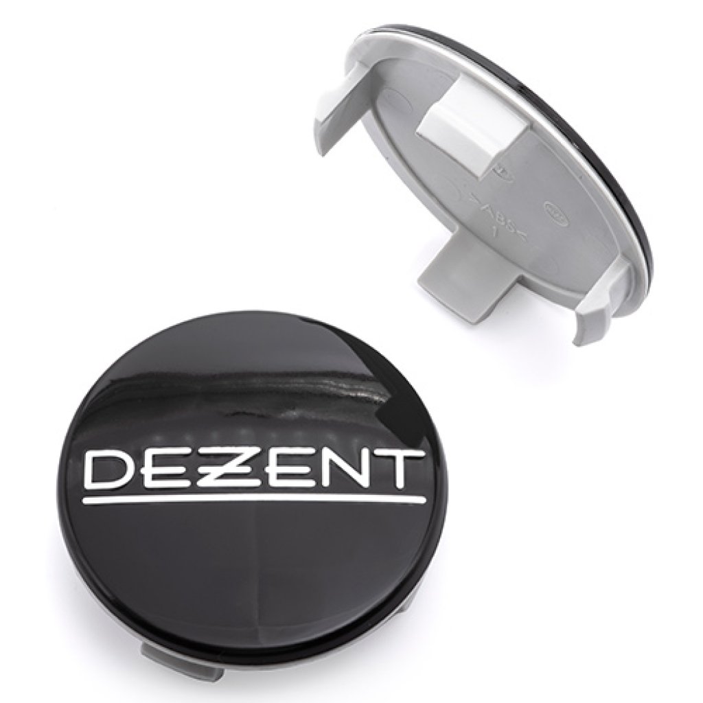 krytka průměr 69/75mm(vnitřní,vnější) plast, černá Dezent (ZT2310B), úchyt 6mm