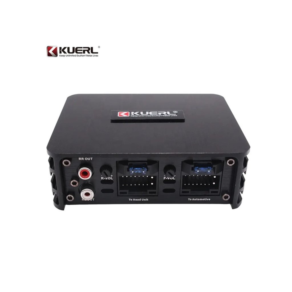 KUERL 4cestný DSP zesilovač do auta pro Android, 4 x 60W
