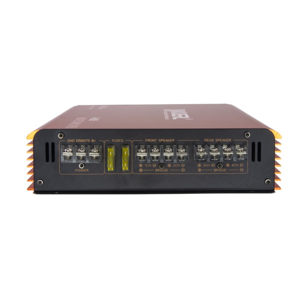 KUERL 4cestný zesilovač do auta, 4 x 60W / 2 x 160W