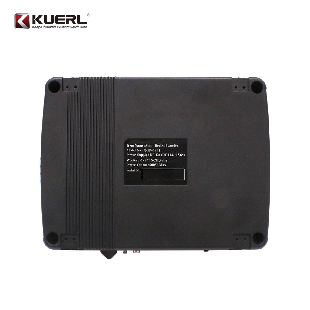 KUERL aktivní subwooferový box 6x9", 200W
