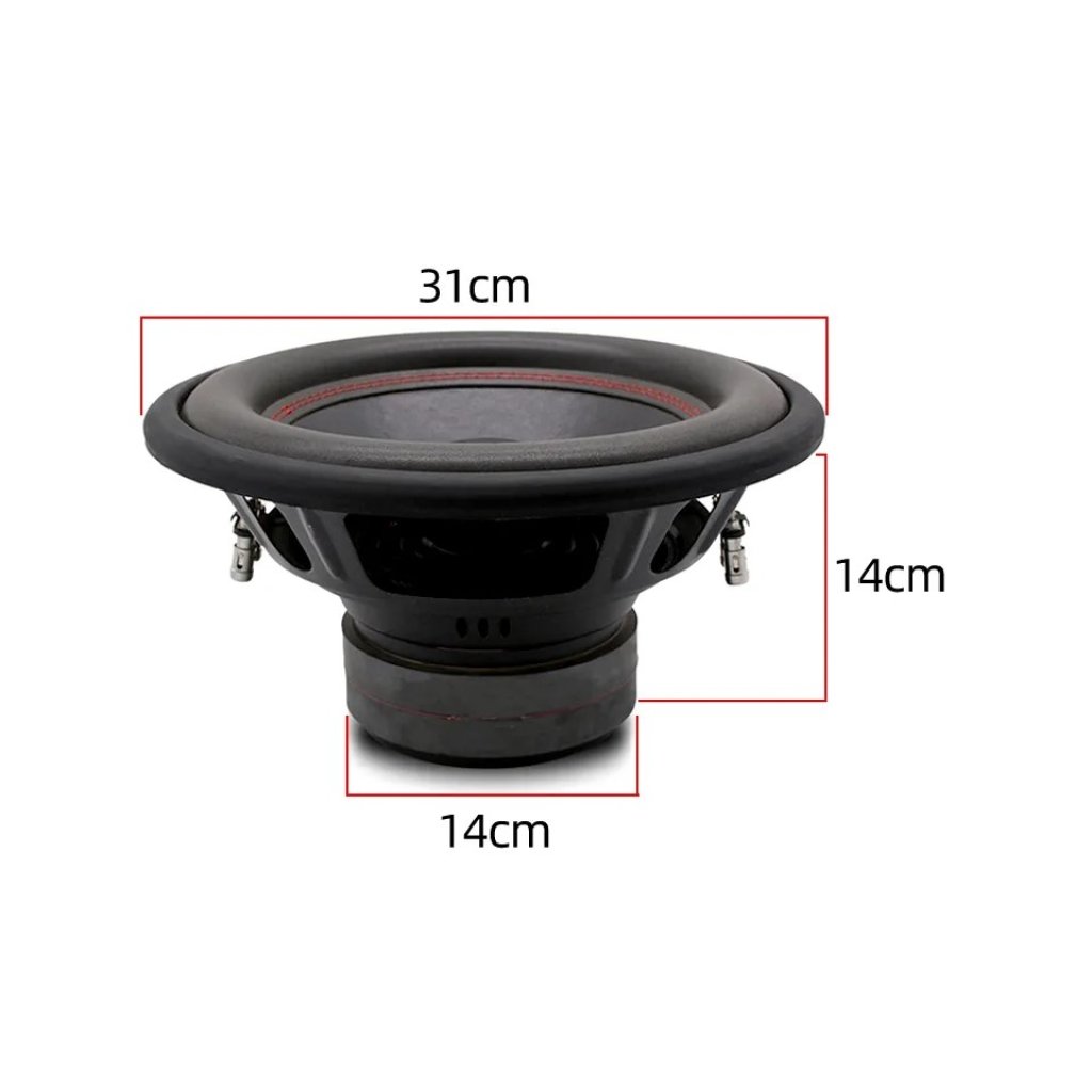 KUERL double coil basový reproduktor 12", výkon 260/2600Watt