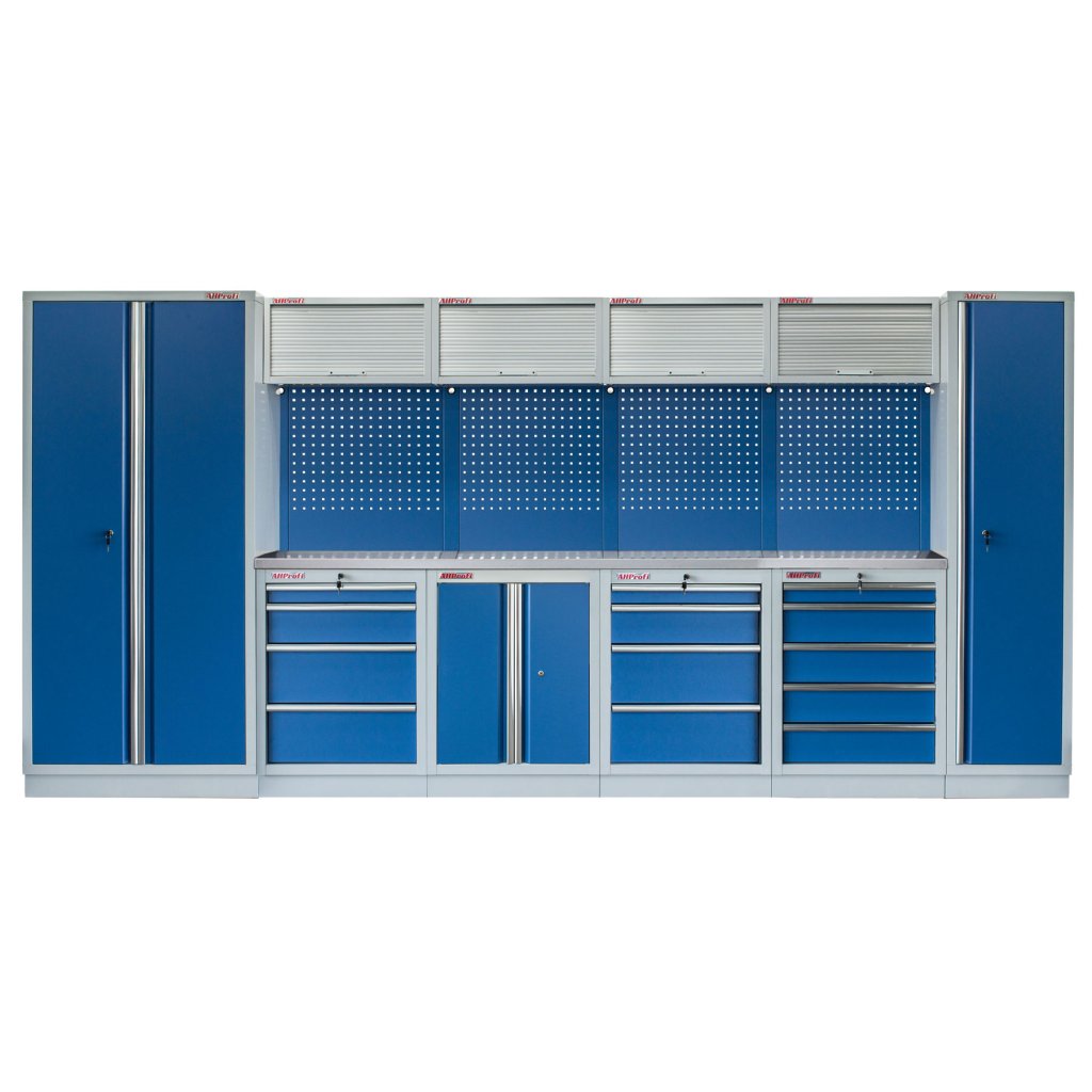 Kvalitní PROFI BLUE dílenský nábytek 4235 x 495 x 2000 mm - MTGS1300A66