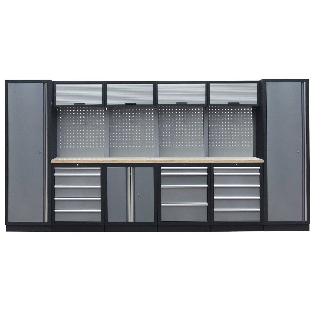 Kvalitní PROFI dílenský nábytek 3920 x 495 x 2000 mm - TGS1300AN Grey