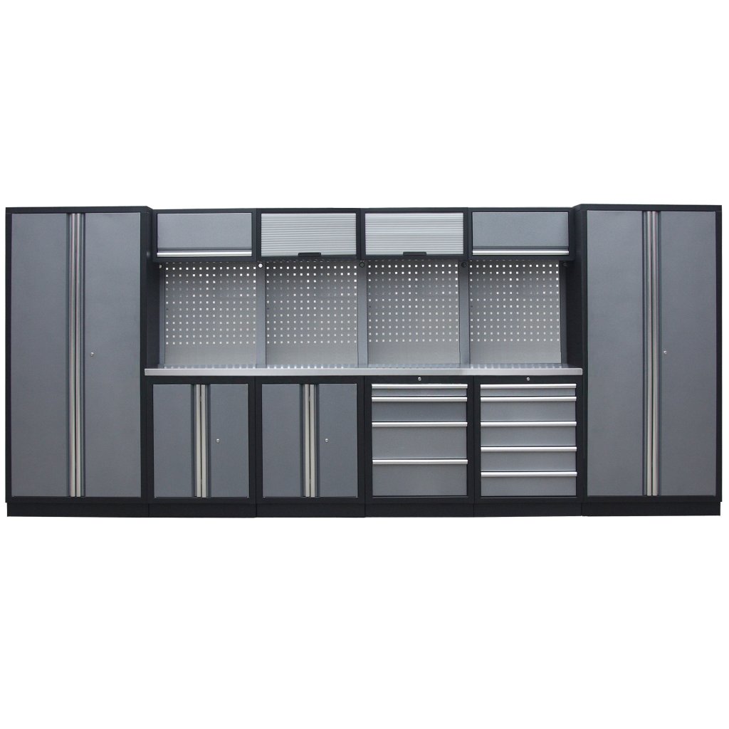 Kvalitní PROFI dílenský nábytek - 4535 x 2000 x 495 mm - TGS1300BB1