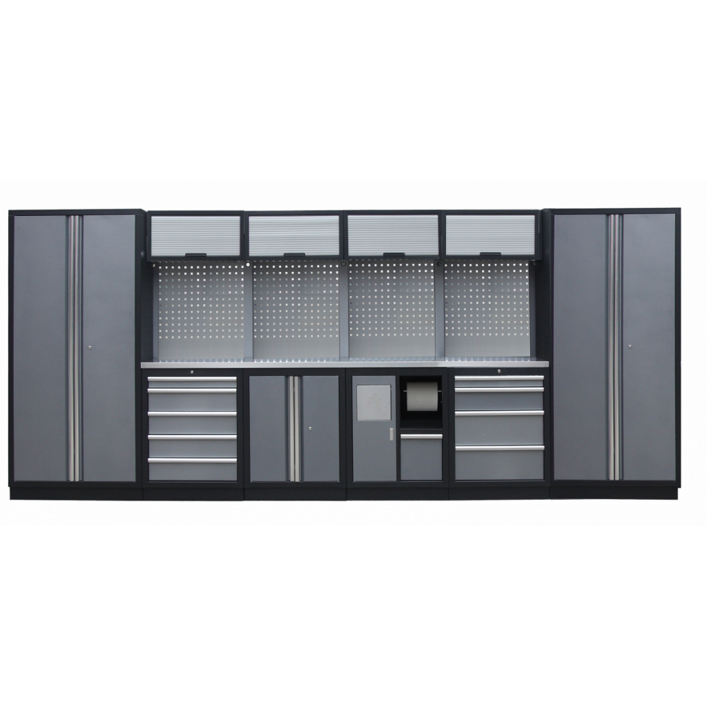 Kvalitní PROFI dílenský nábytek - 4535 x 2000 x 495 mm - TGS1301AQ