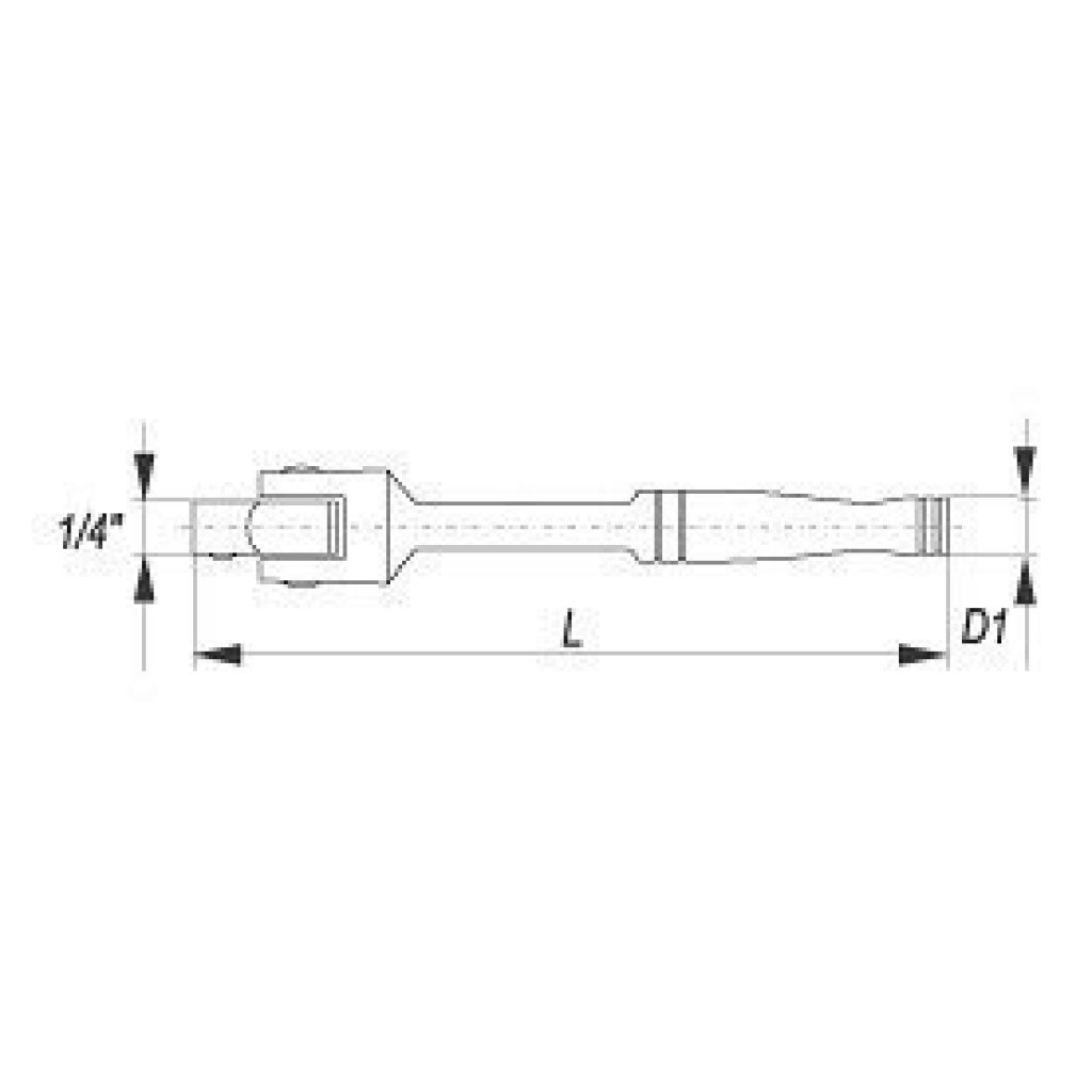 L klíč 1/2" - 457 mm - YT-1242