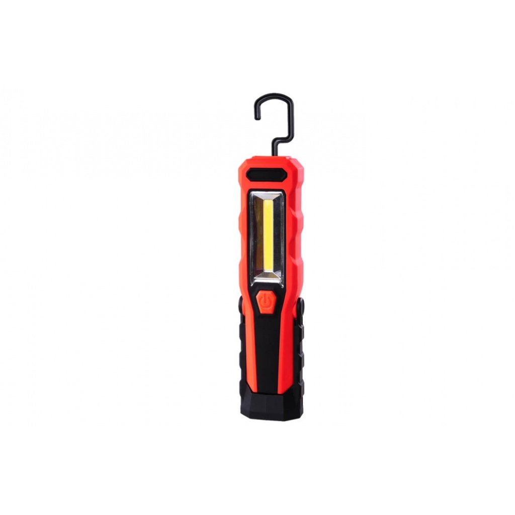 Lampa montážní akumulátorová LED COB 3+1W, 12/24/220V A0007