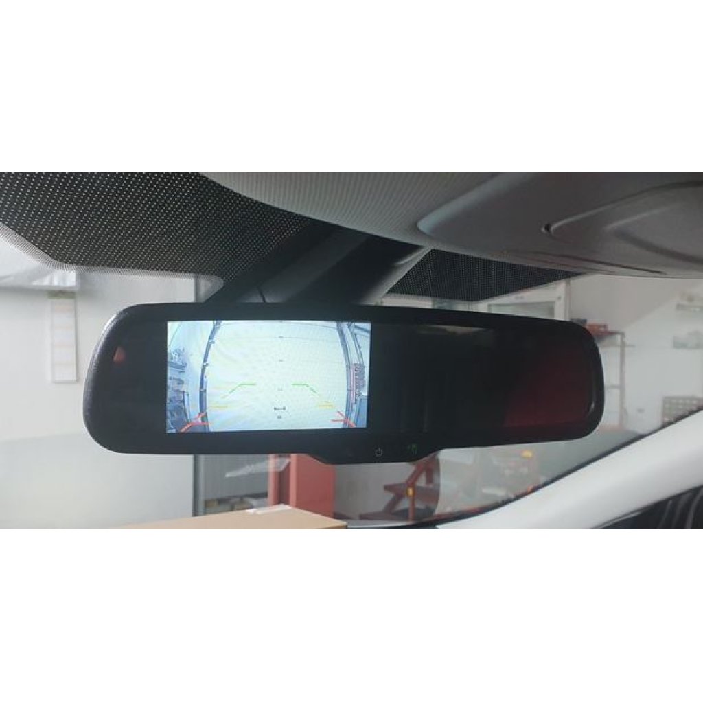 LCD monitor 4,3" v zrcátku pro OEM montáž, dimming-ztmavovací