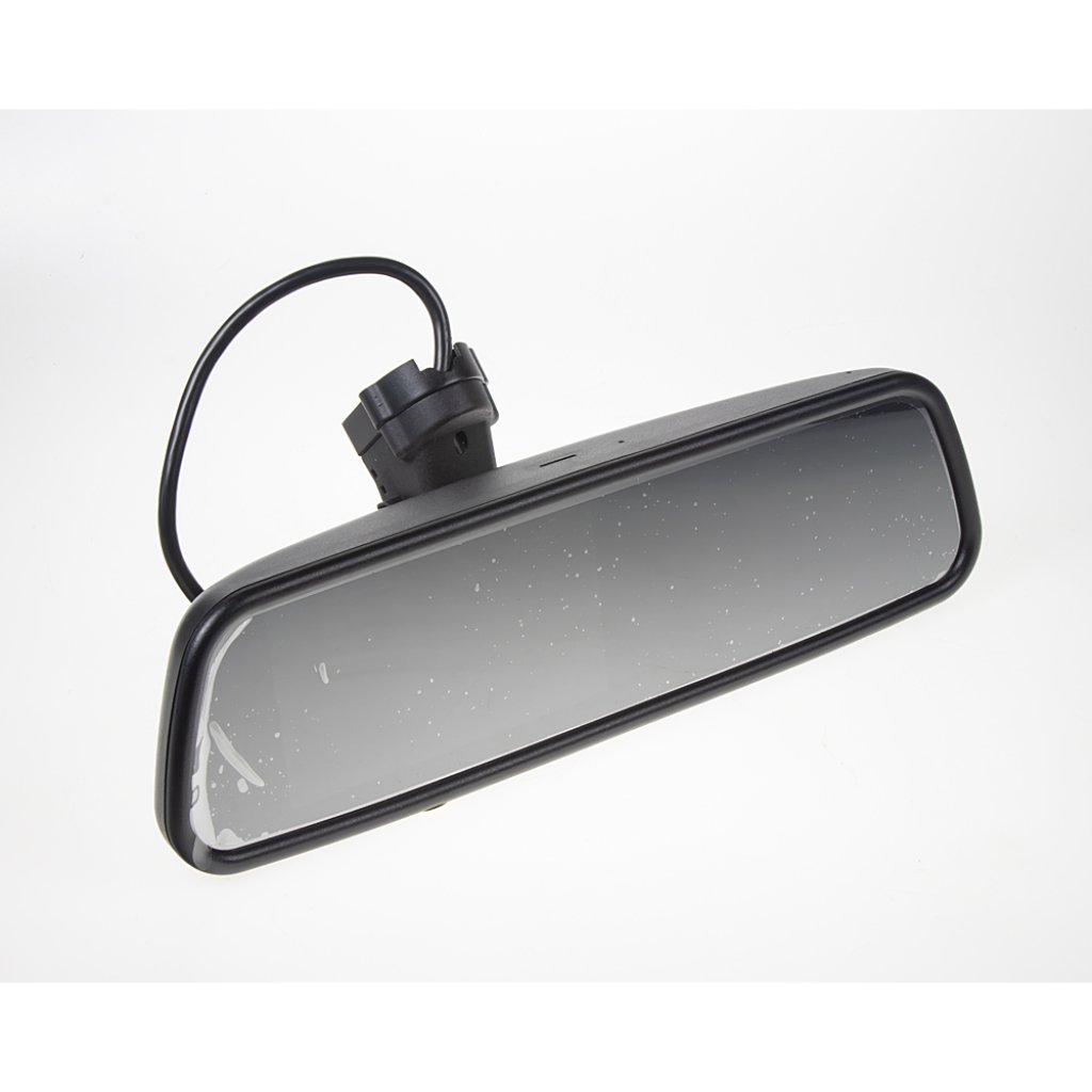 LCD monitor 4,5" s UHD DVR kamerou v zrcátku pro OEM montáž VW, Audi, Škoda,