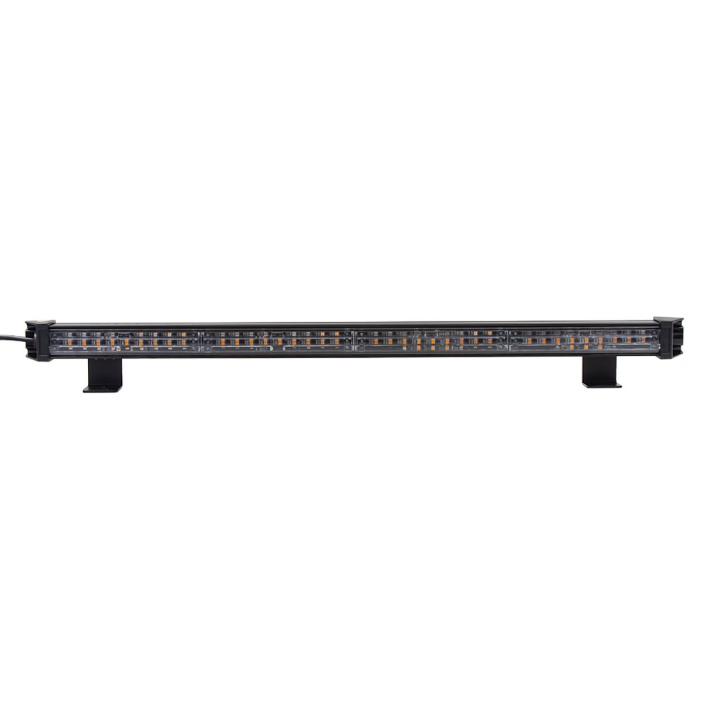 LED alej voděodolná (IP67) 12-24V, 36x LED 1W, oranžová 628mm, ECE R65