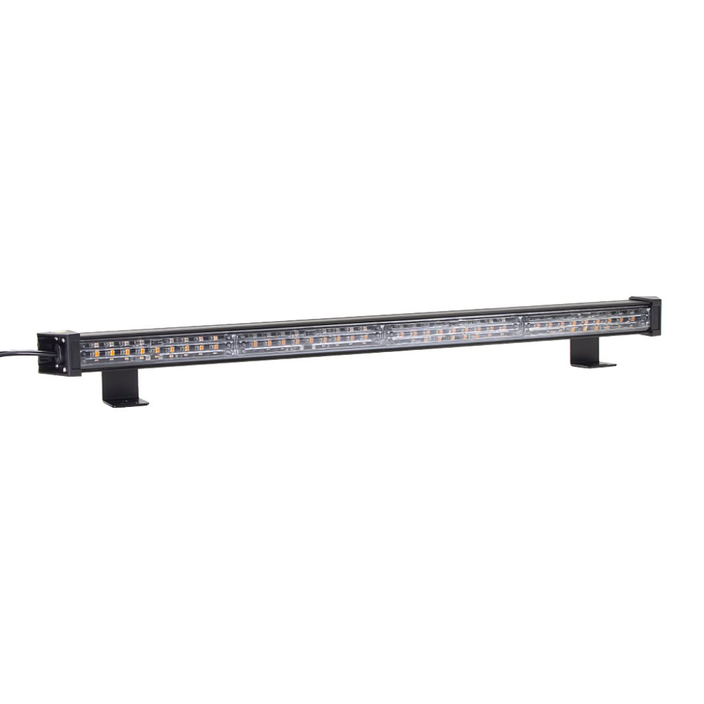 LED alej voděodolná (IP67) 12-24V, 36x LED 1W, oranžová 628mm, ECE R65