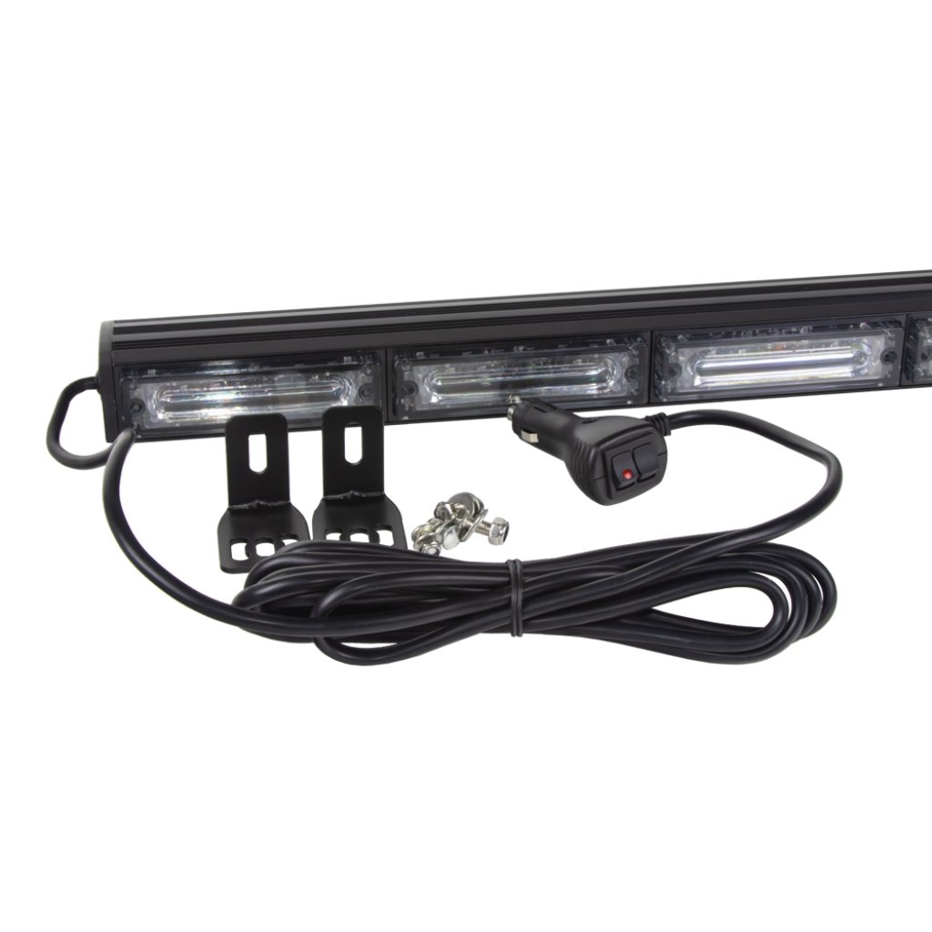 LED alej voděodolná (IP67) 12-24V, 60x LED 3W, oranžová 1200mm