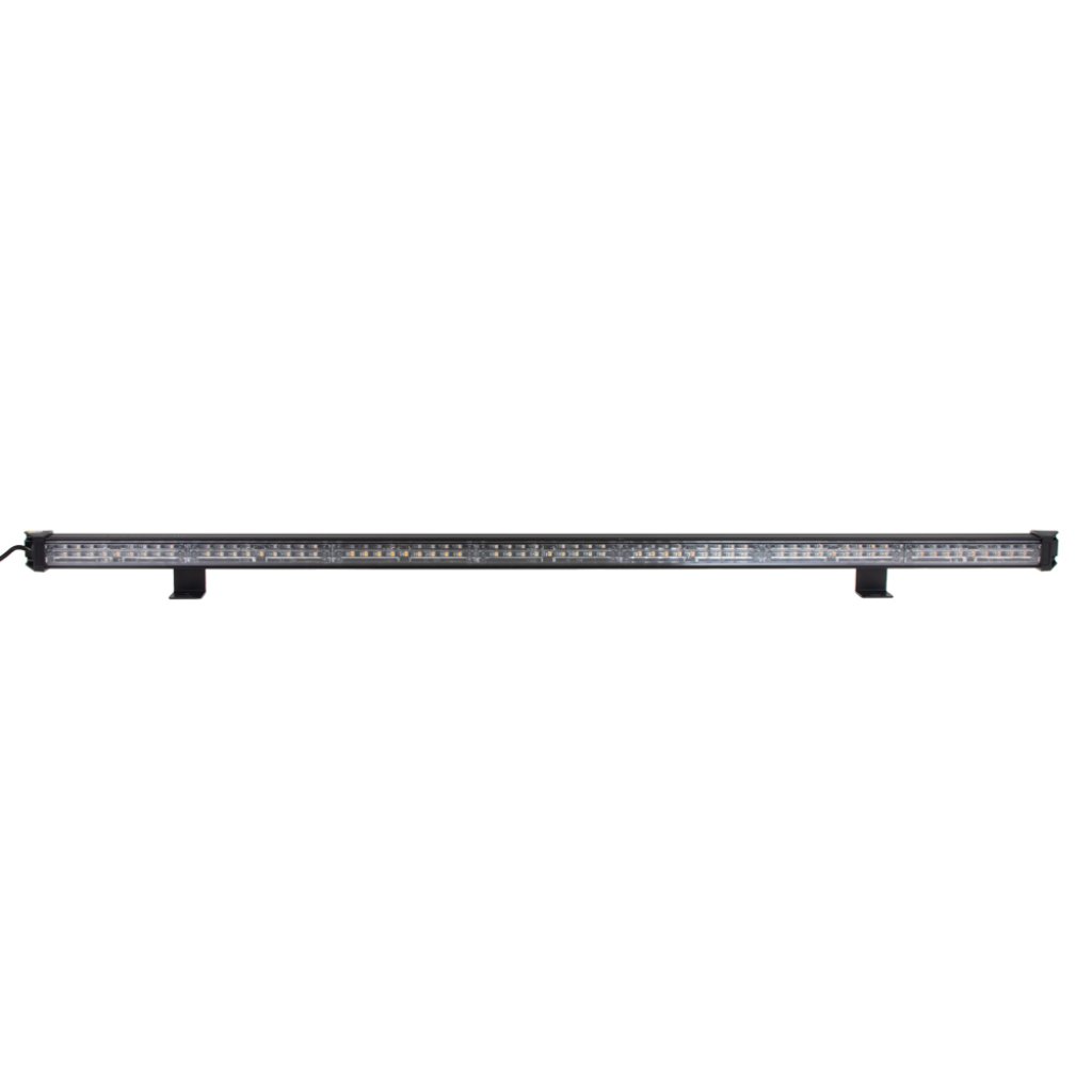 LED alej voděodolná (IP67) 12-24V, 63x LED 1W, oranžová 1060mm, ECE R65