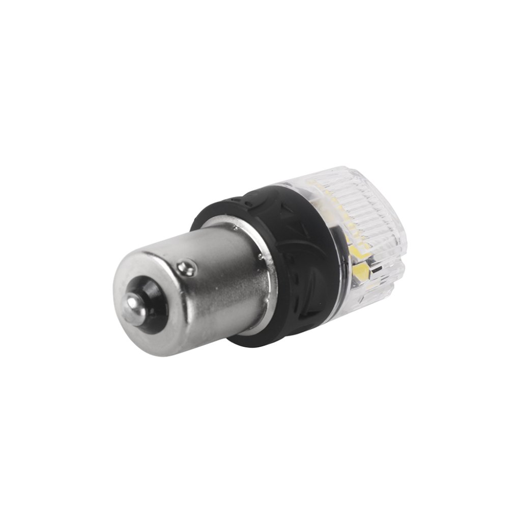 LED BA15S bílá, 12V, 16LED 2835SMD