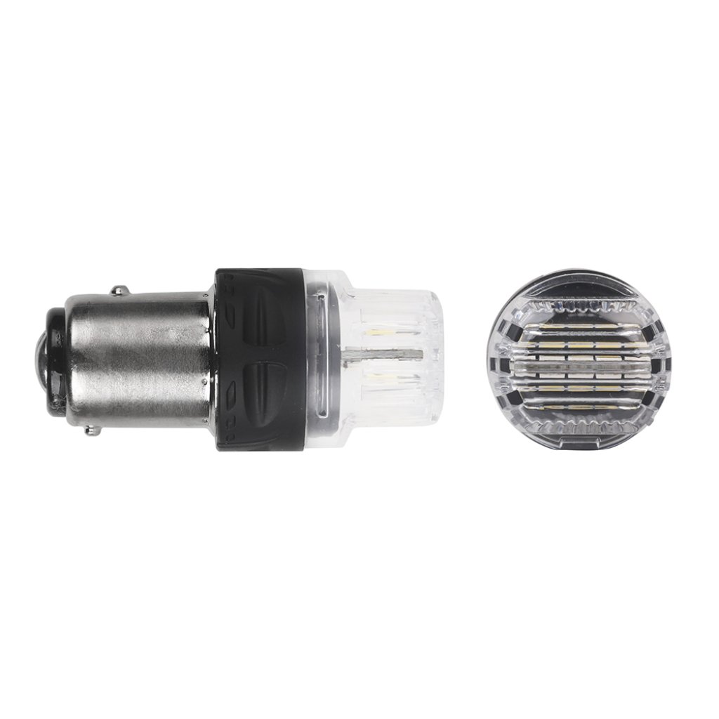 LED BAY15D bílá, 12V, 16LED 2835SMD