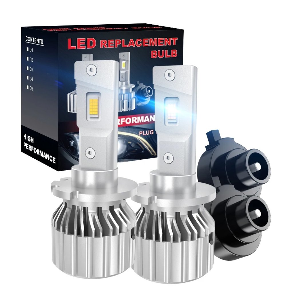 LED D4S/D4R bílá, 9000LM, 60LED