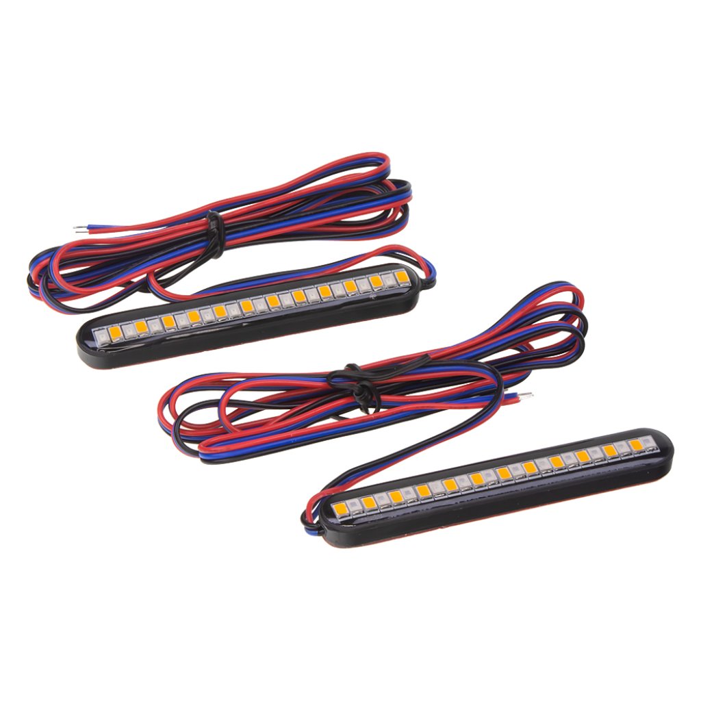 LED dynamické blinkry + brzd. světlo pro motocykly