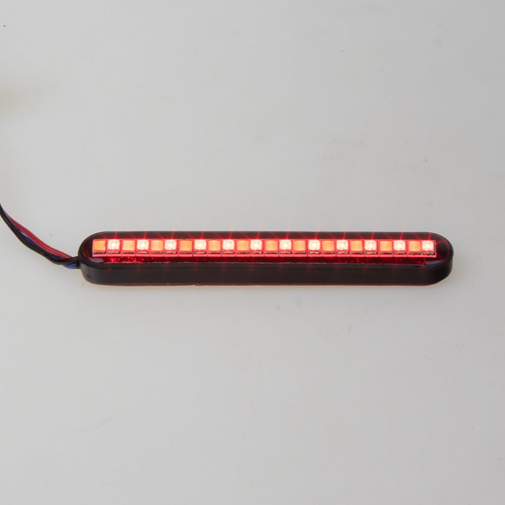 LED dynamické blinkry + brzd. světlo pro motocykly