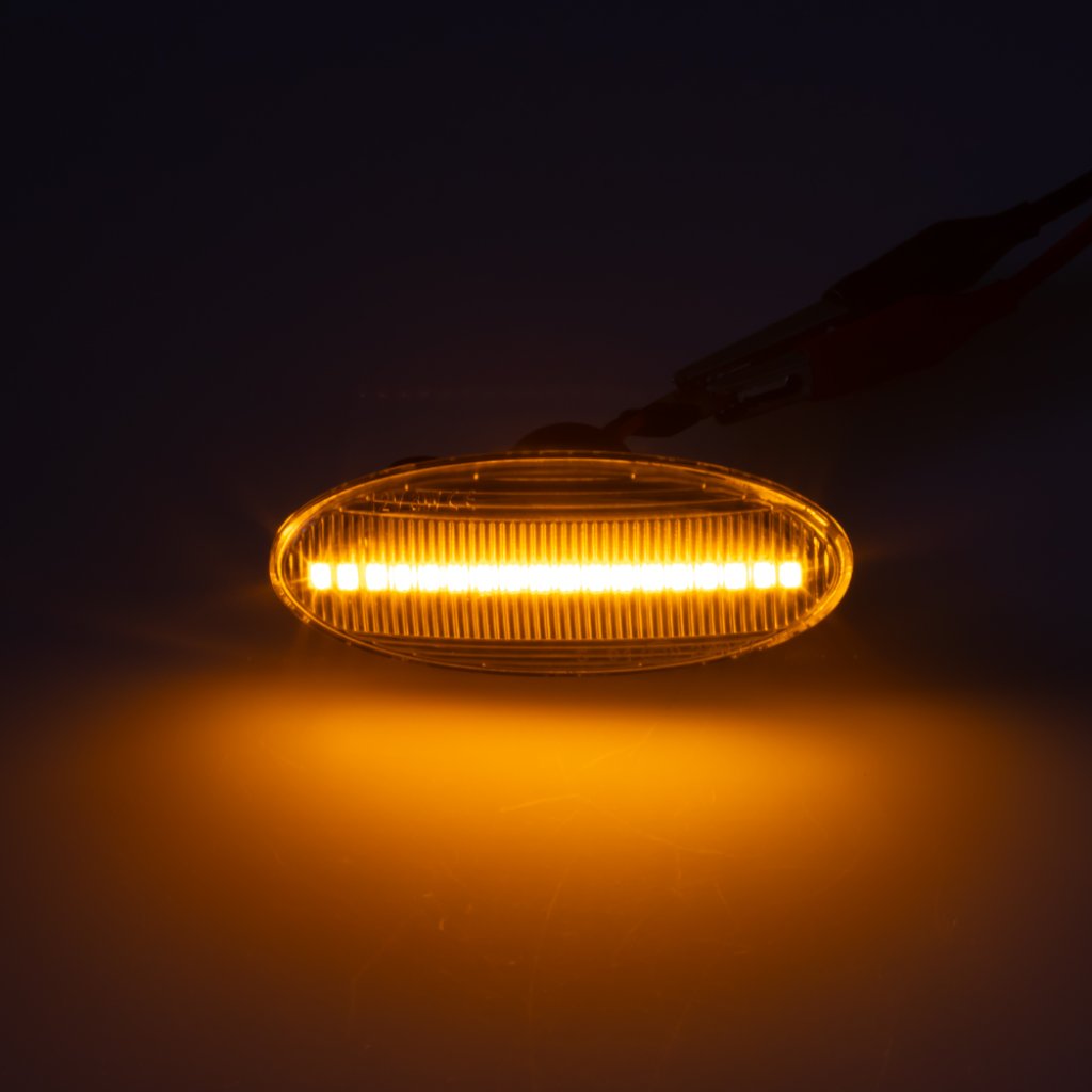 LED dynamické blinkry Nissan oranžové