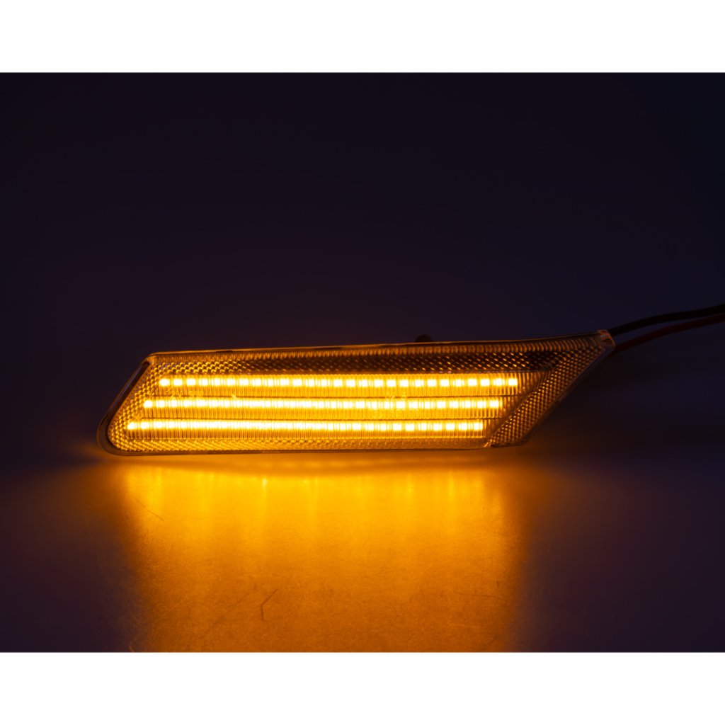 LED dynamické blinkry Porsche oranžové 911, Boxster, Cayman