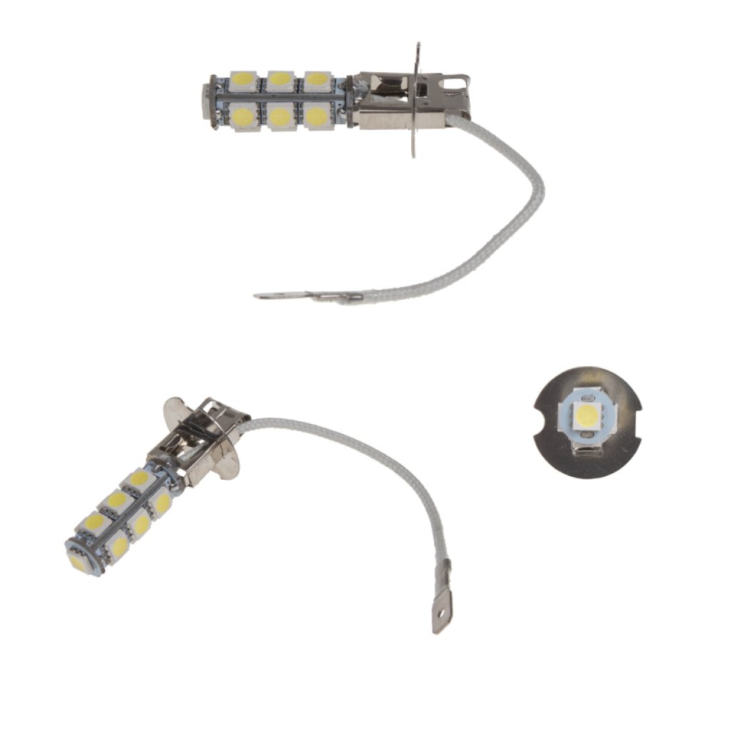 LED H3 bílá, 12V, 13LED/3SMD
