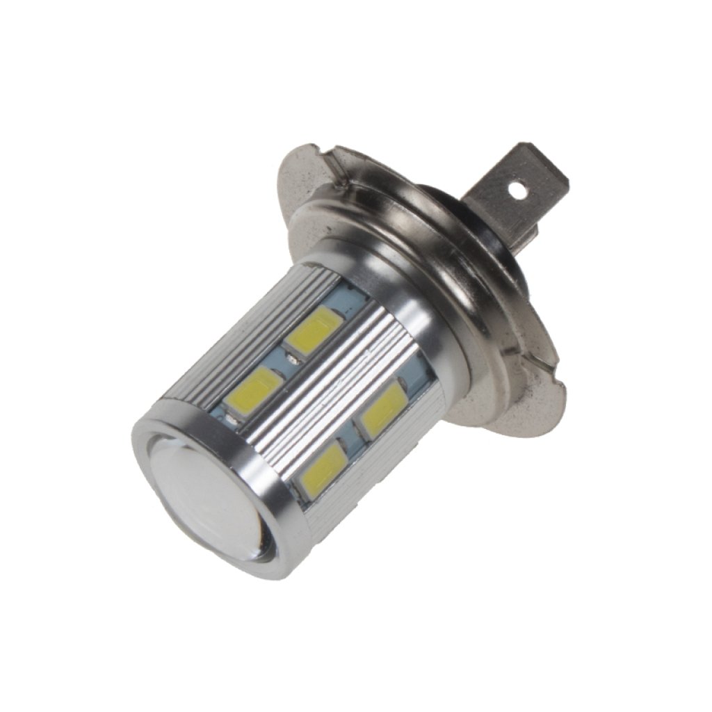 LED H7 bílá 10-30V, 12SMD 5630 + 3W