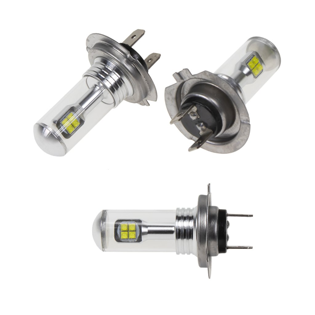 LED H7 bílá 12-24V, 8LED/5W