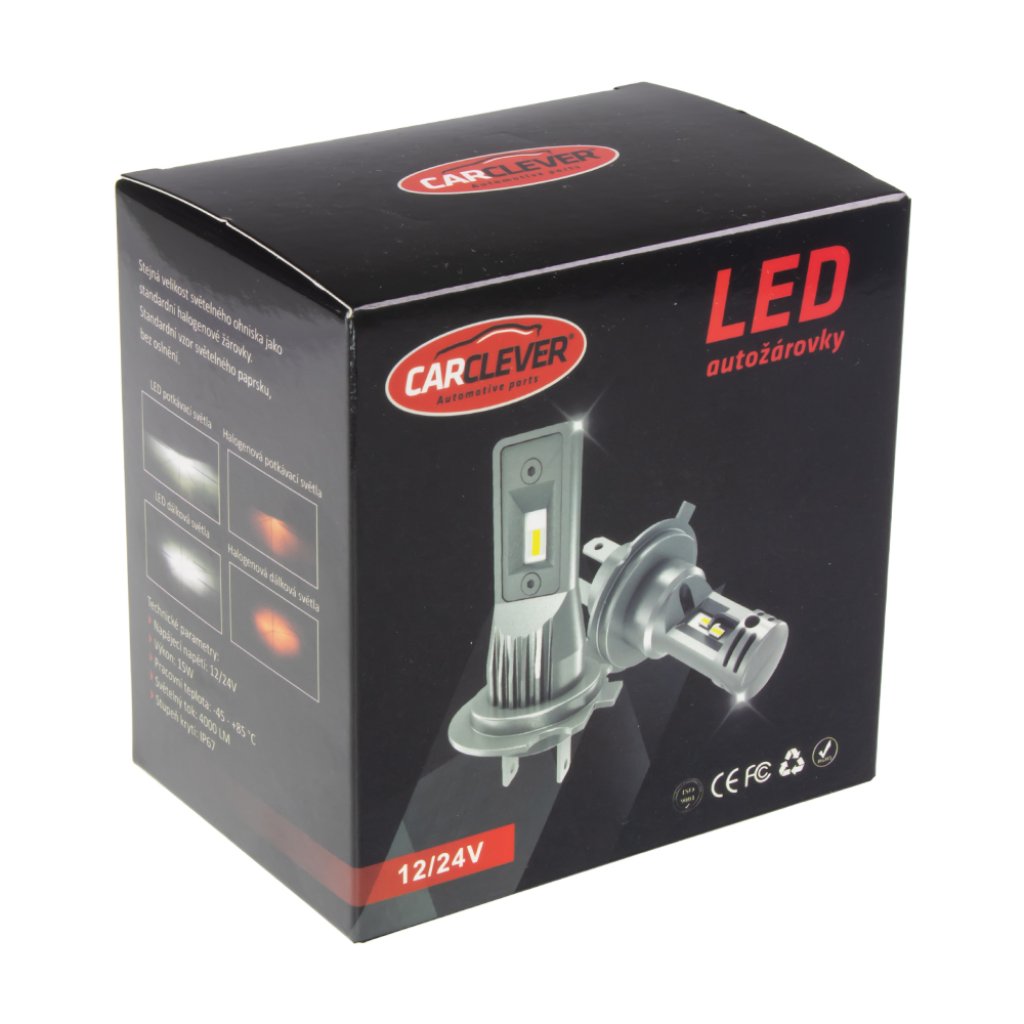 LED H7 do světlometů VW (set), 4000LM, bílá