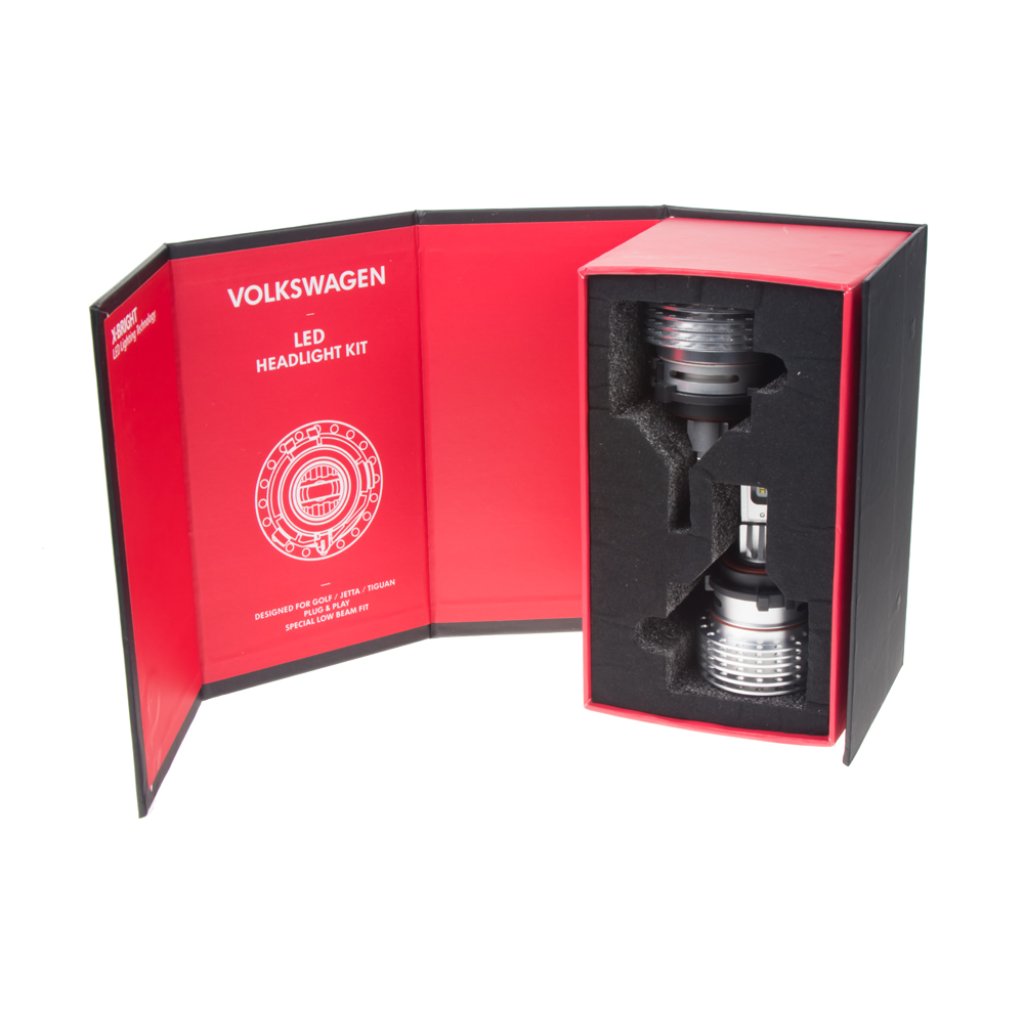 LED H7 do světlometů VW (set), 4000LM, bílá