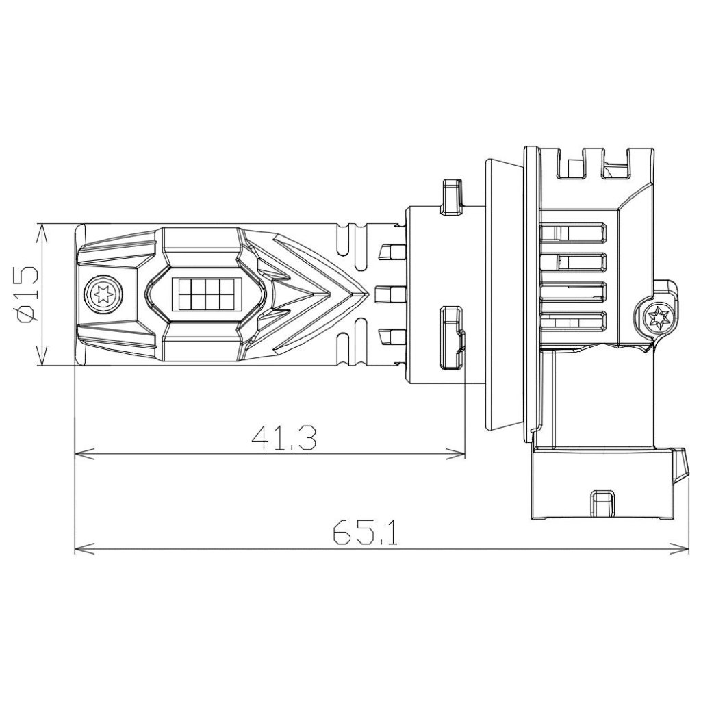 LED H8 bílá, 9-18V, 7500LM