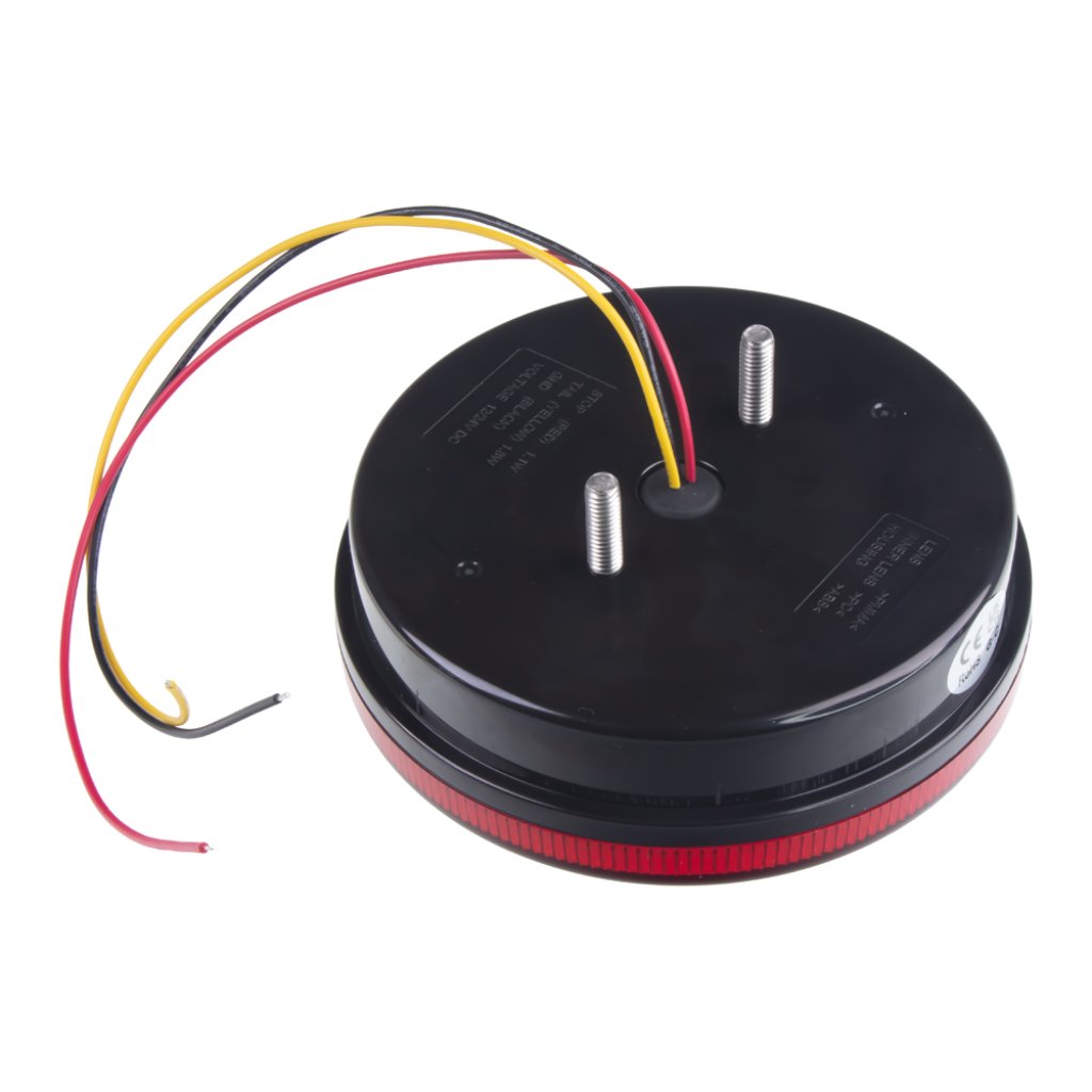 LED lampa zadní koncová/brzdová, 12-24V, ECE, ø122mm