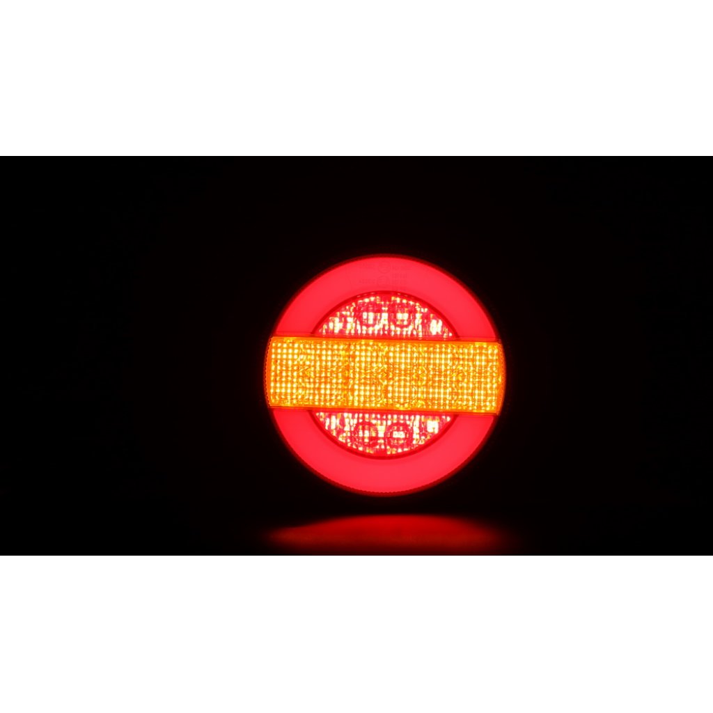 LED lampa zadní sdružená, 12-24V, ECE, ø122mm